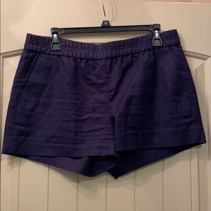 J. Crew Navy Linen Short